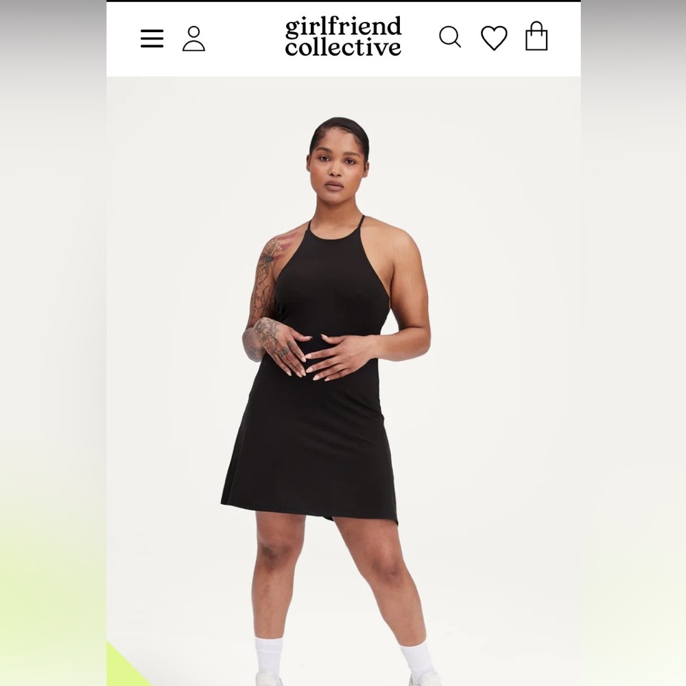 Barely Worn Girlfriend Collective Naomi Workout Dress